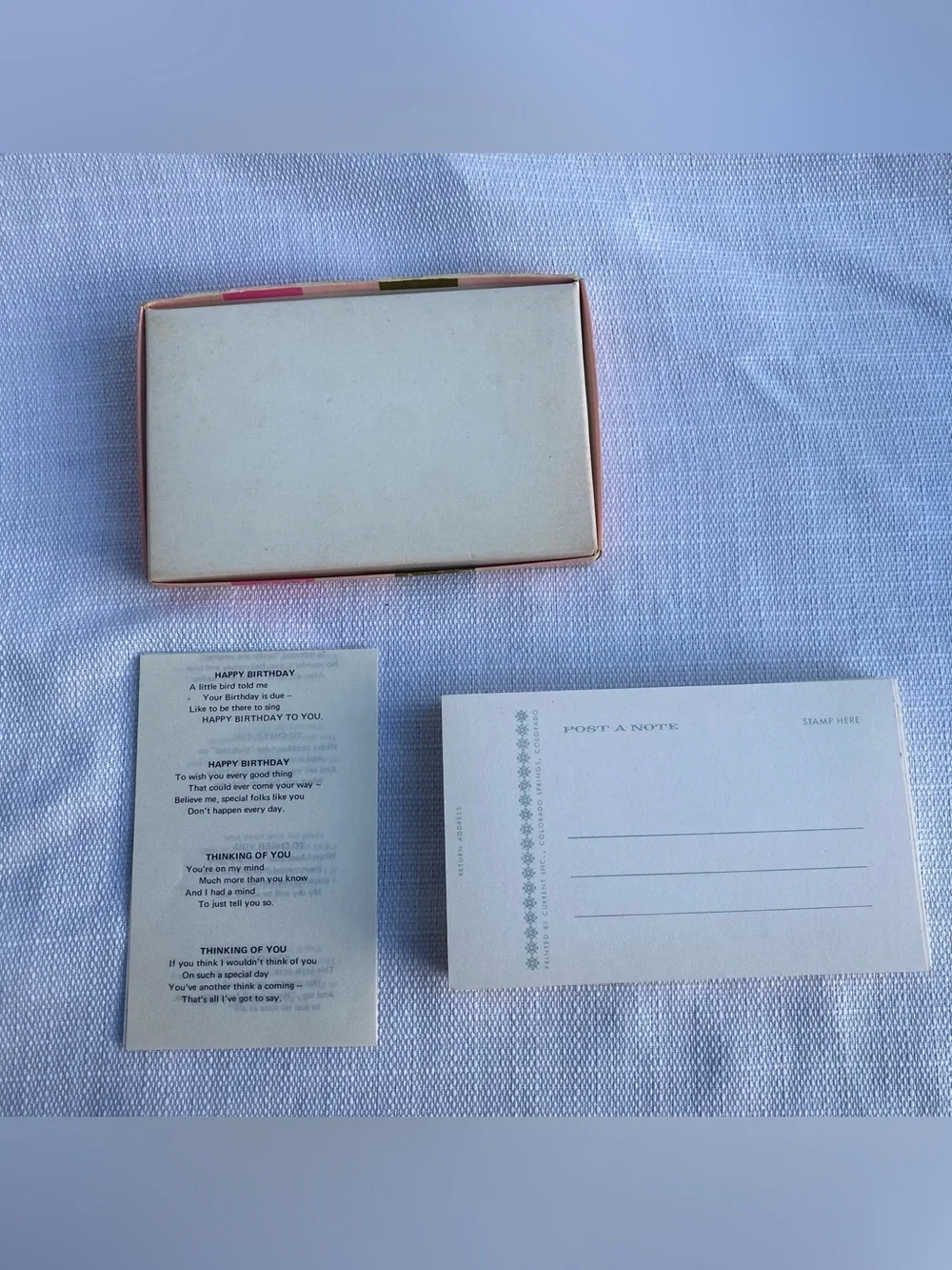 Vintage MCM Post-A-Note 40 Card Complete Set!